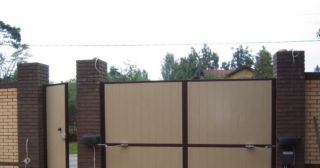 Купить распашные ворота автоматические Юбилейный, цена от 3764 руб.