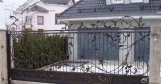 Купить откатные ворота кованые Юбилейный, цена от 2785 руб.