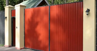Купить ворота из профнастила Юбилейный, цена от 4074 руб.